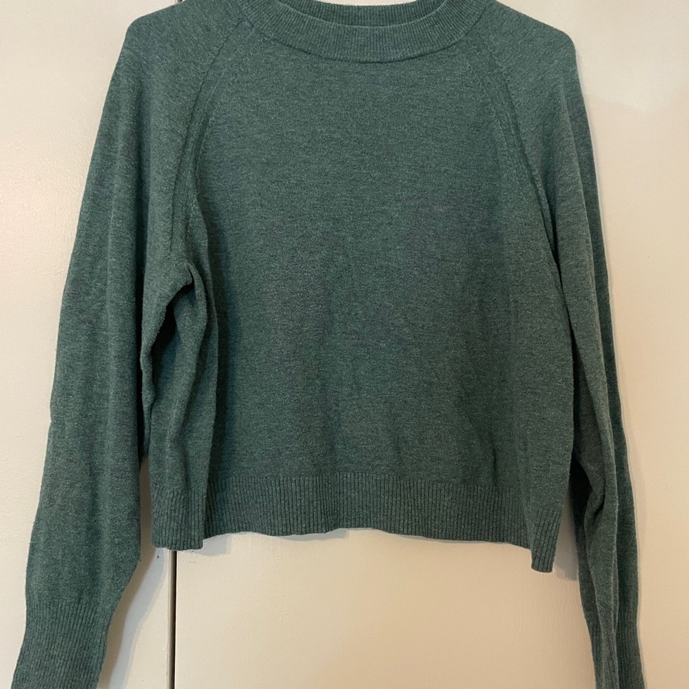 A New Day Green Knit Pullover